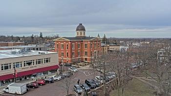 Weather camera view of City of Woodstock.