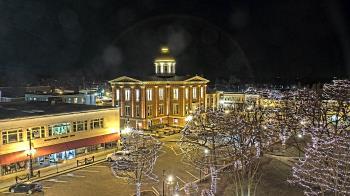 Weather camera view of City of Woodstock.