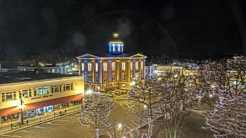 Weather camera view of City of Woodstock.