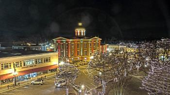 Weather camera view of City of Woodstock.