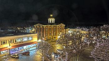 Weather camera view of City of Woodstock.