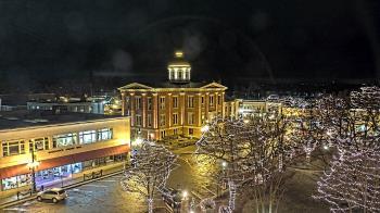 Weather camera view of City of Woodstock.