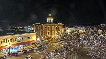 Weather camera view of City of Woodstock.