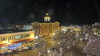 Weather camera view of City of Woodstock.