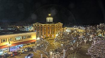 Weather camera view of City of Woodstock.