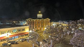 Weather camera view of City of Woodstock.