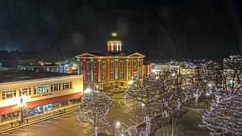 Weather camera view of City of Woodstock.