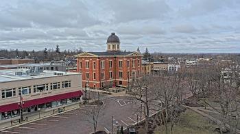Weather camera view of City of Woodstock.