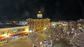 Weather camera view of City of Woodstock.