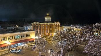 Weather camera view of City of Woodstock.