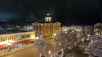 Weather camera view of City of Woodstock.