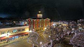 Weather camera view of City of Woodstock.