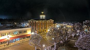 Weather camera view of City of Woodstock.