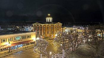 Weather camera view of City of Woodstock.