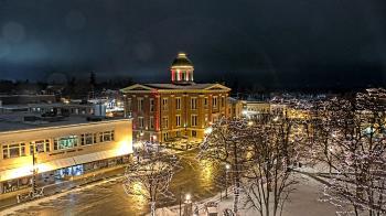 Weather camera view of City of Woodstock.