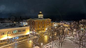 Weather camera view of City of Woodstock.