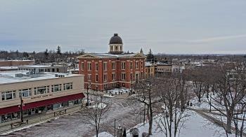 Weather camera view of City of Woodstock.