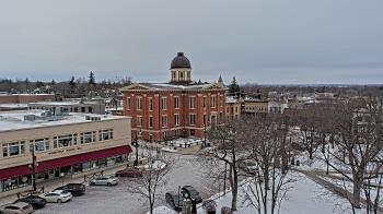 Weather camera view of City of Woodstock.