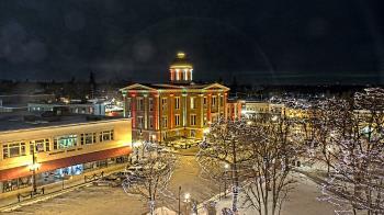 Weather camera view of City of Woodstock.