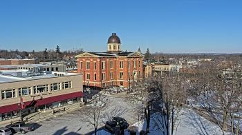 Weather camera view of City of Woodstock.