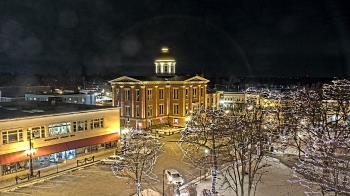 Weather camera view of City of Woodstock.