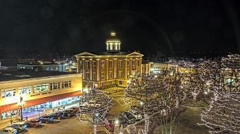 Weather camera view of City of Woodstock.