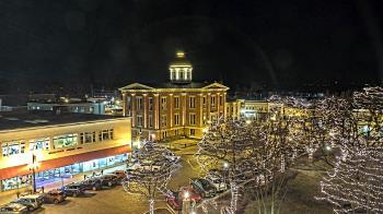 Weather camera view of City of Woodstock.