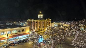 Weather camera view of City of Woodstock.