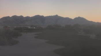 Weather camera view of Coyote Springs Golf Club.