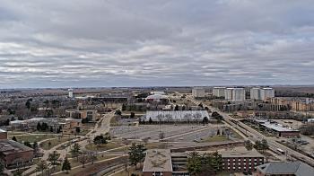 Weather camera view of Northern Illinois University.
