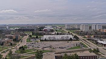 Weather camera view of Northern Illinois University.