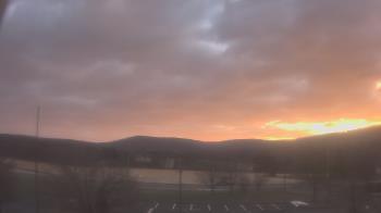 Weather camera view of Drums Elem Middle School.