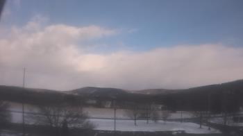 Weather camera view of Drums Elem Middle School.