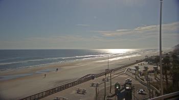 Weather camera view of Volusia County Lifeguard HQ Admin Center.