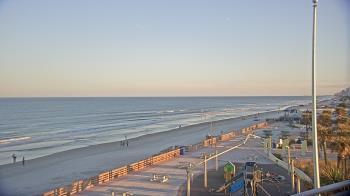 Weather camera view of Volusia County Lifeguard HQ Admin Center.