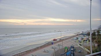 Weather camera view of Volusia County Lifeguard HQ Admin Center.