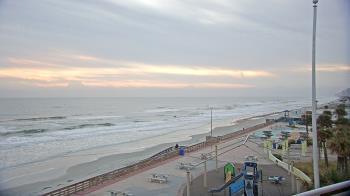 Weather camera view of Volusia County Lifeguard HQ Admin Center.