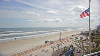 Weather camera view of Volusia County Lifeguard HQ Admin Center.