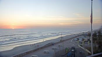 Weather camera view of Volusia County Lifeguard HQ Admin Center.