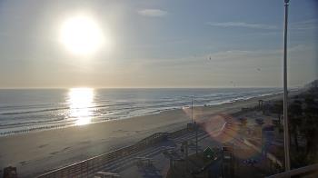 Weather camera view of Volusia County Lifeguard HQ Admin Center.