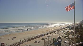 Weather camera view of Volusia County Lifeguard HQ Admin Center.