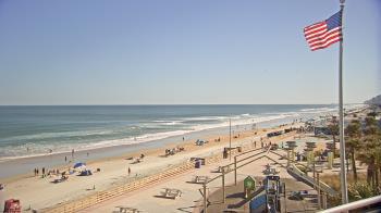 Weather camera view of Volusia County Lifeguard HQ Admin Center.