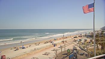 Weather camera view of Volusia County Lifeguard HQ Admin Center.