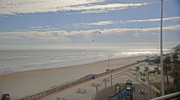 Weather camera view of Volusia County Lifeguard HQ Admin Center.