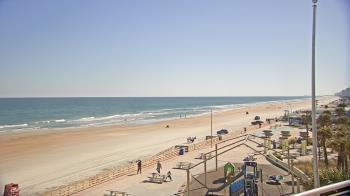 Weather camera view of Volusia County Lifeguard HQ Admin Center.
