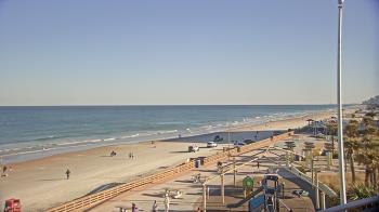 Weather camera view of Volusia County Lifeguard HQ Admin Center.