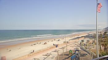 Weather camera view of Volusia County Lifeguard HQ Admin Center.