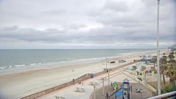 Weather camera view of Volusia County Lifeguard HQ Admin Center.