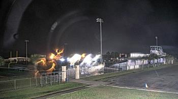 Weather camera view of Edna ISD.