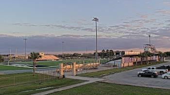 Weather camera view of Edna ISD.